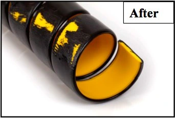 Telltale Wear Indicating Spiral Wrap